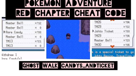 pokemon adventure red chapter cheats|Pokemon Adventure Red Chapter CodeBreaker Codes .